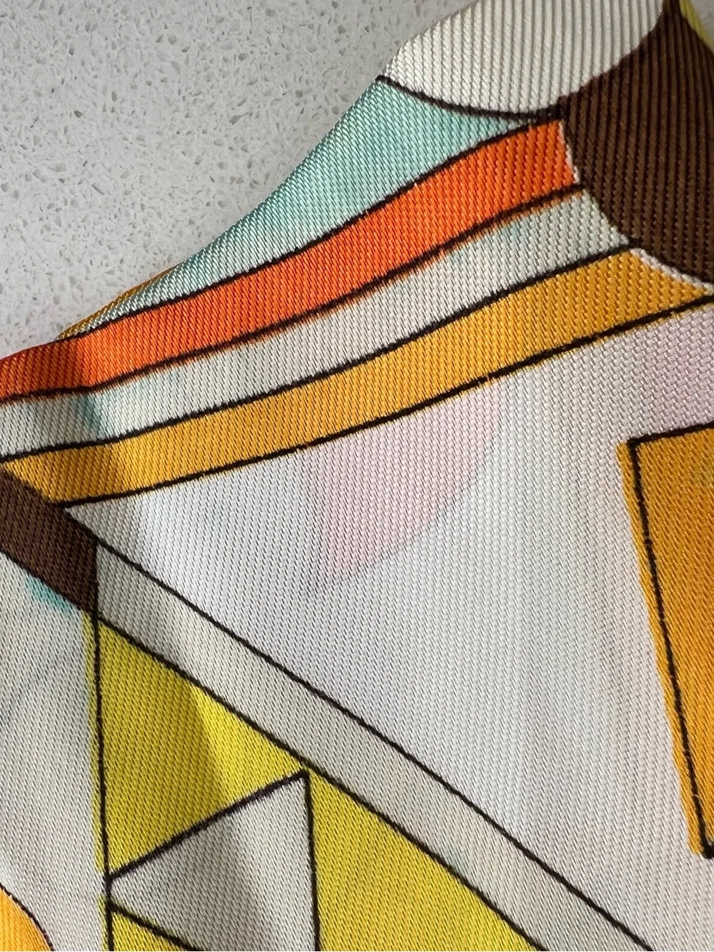 UNBRANDED Geometric Style Sash Scarf